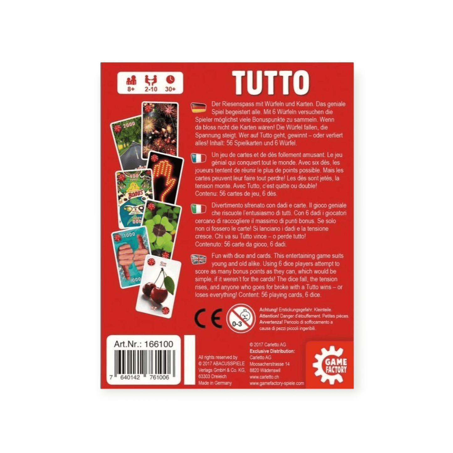 The Family Game Tutto - Siliblu Boutique & Atelier