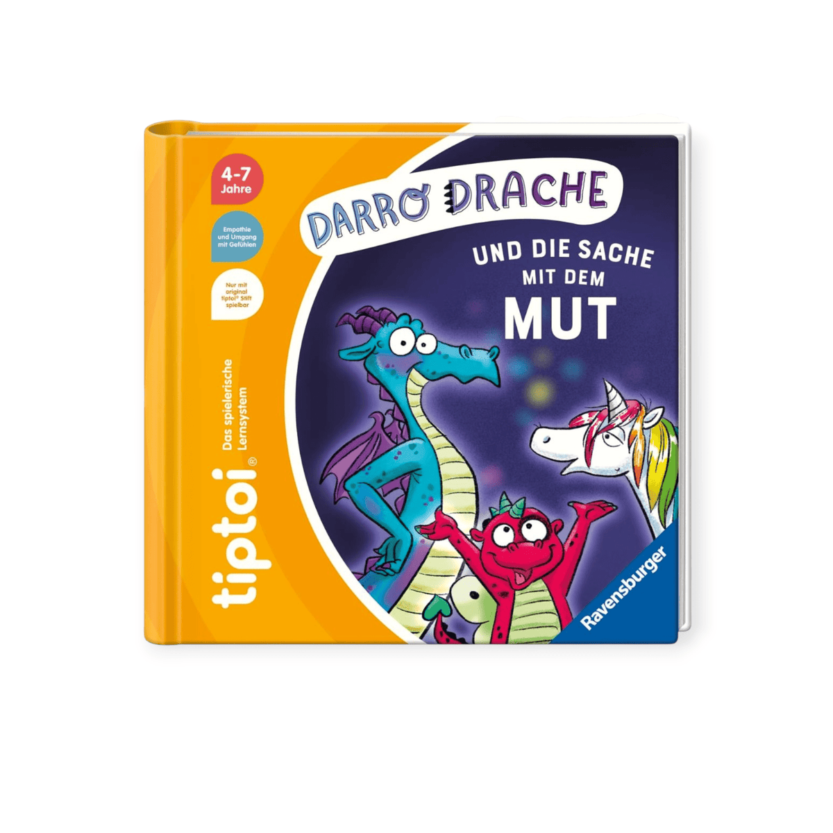 Tiptoi - Bildergeschichten über den Umgang mit Gefühlen - Darro Drache und die Sache mit dem Mut - Siliblu Boutique &amp; Atelier