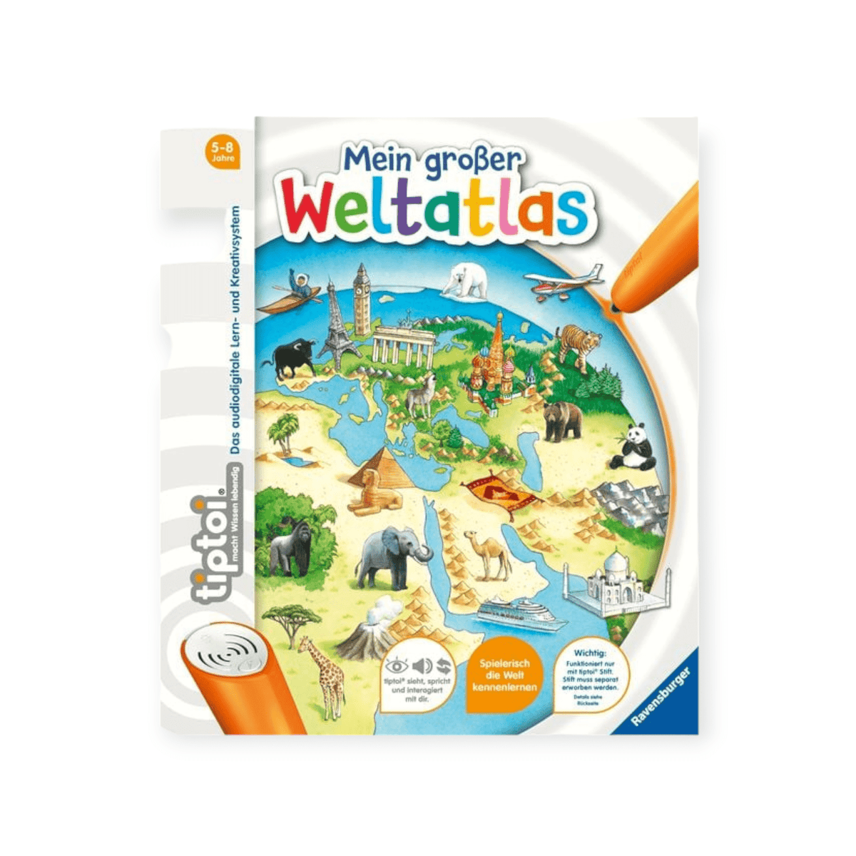 tiptoi - Mein großer Weltatlas - Siliblu Boutique &amp; Atelier