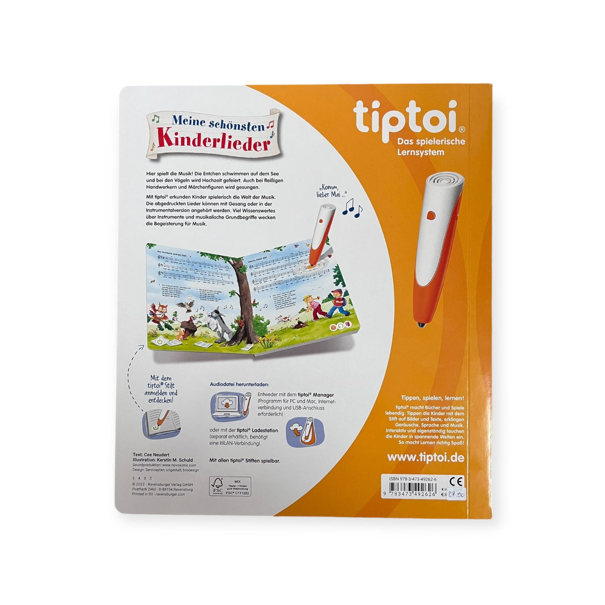 tiptoi® Meine schönsten Kinderlieder - Siliblu Boutique &amp; Atelier