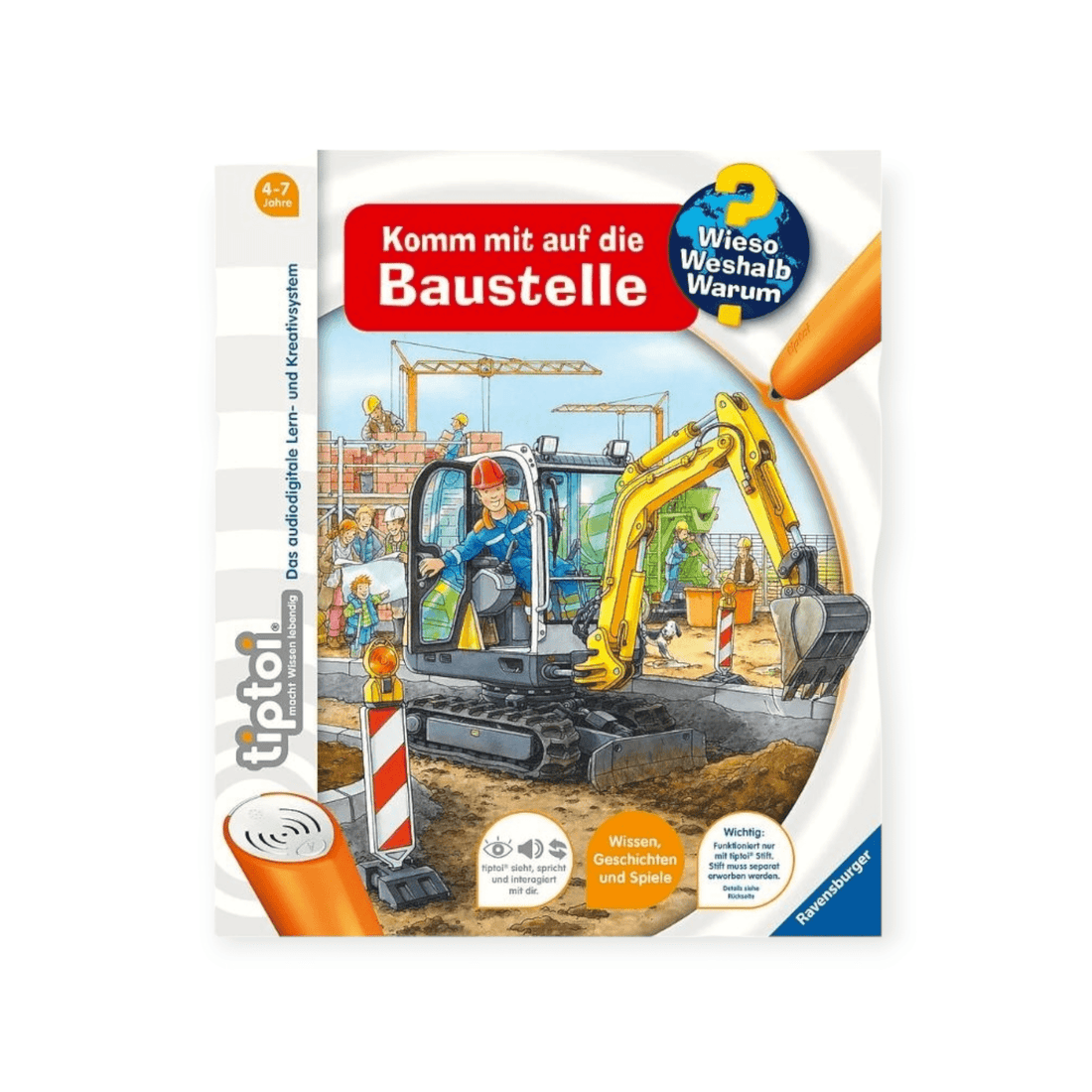 tiptoi - Wieso? Weshalb? Warum? Komm mit auf die Baustelle - Siliblu Boutique &amp; Atelier