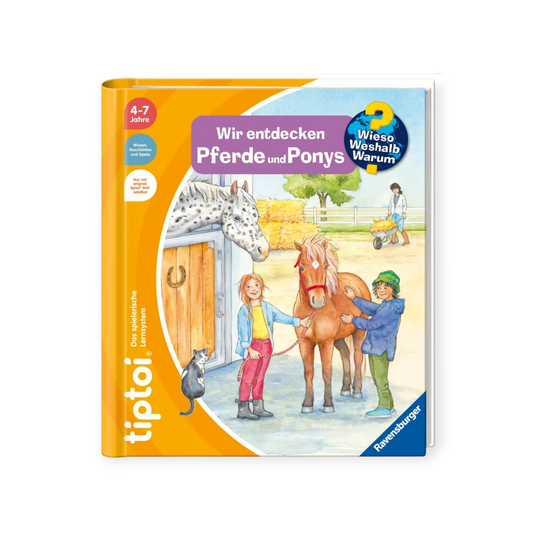 tiptoi - Wieso? Weshalb? Warum? Wir entdecken Pferde und Ponys - Siliblu Boutique & Atelier