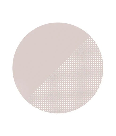 Toddlekind Bodenschutzmatte "Splat Mat Spotted" Clay - Siliblu Boutique &amp; Atelier