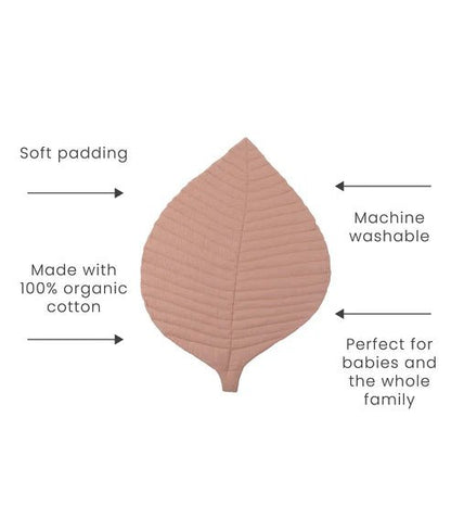 Toddlekind Spieldecke "Leaf Mat Sea Shell" - Siliblu Boutique &amp; Atelier