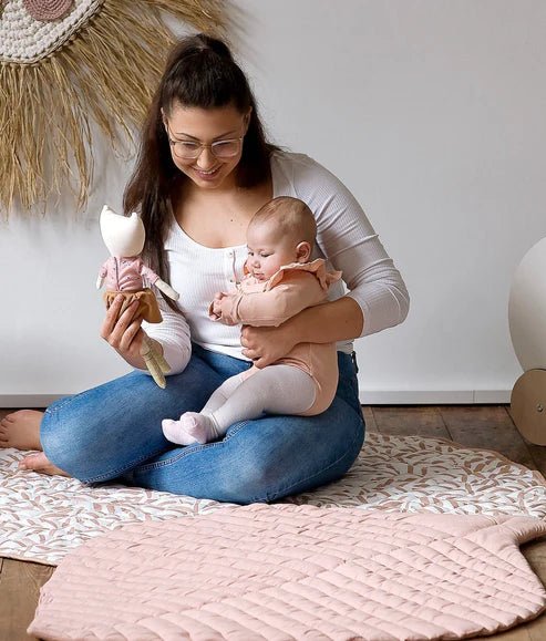Toddlekind Spieldecke "Leaf Mat Sea Shell" - Siliblu Boutique &amp; Atelier