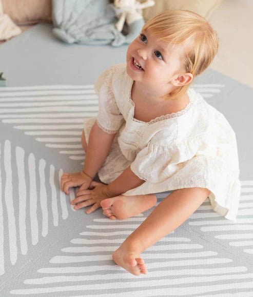 Toddlekind Spielmatte "Sandy Lines - Stone - Siliblu Boutique & Atelier