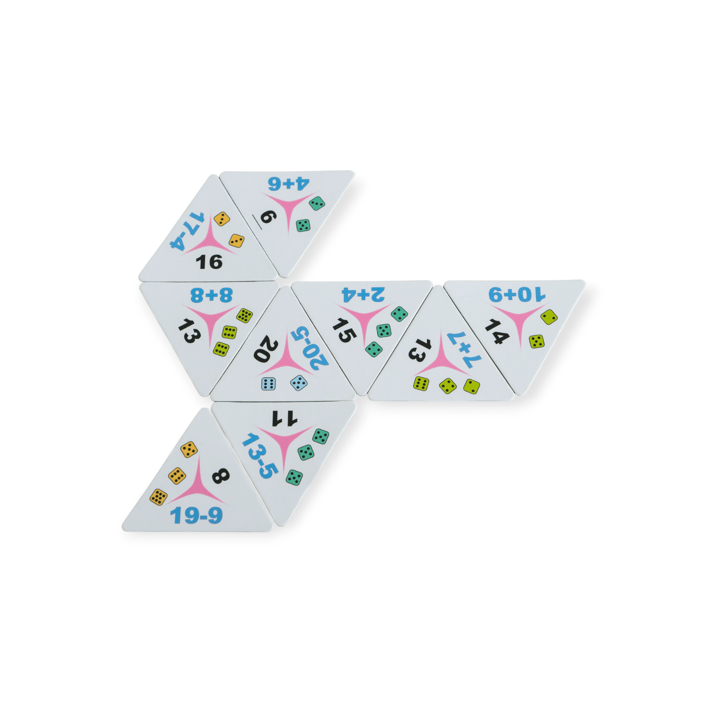 Tri - Domino Rechnen bis 20 - Siliblu Boutique & Atelier