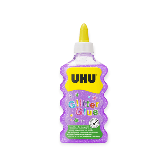 UHU Glitter Glue Maxi lila, 185g - Siliblu Boutique & Atelier