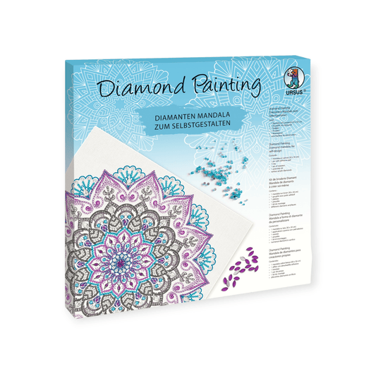 URSUS Diamond Painting Mandala Set Blume - Siliblu Boutique & Atelier