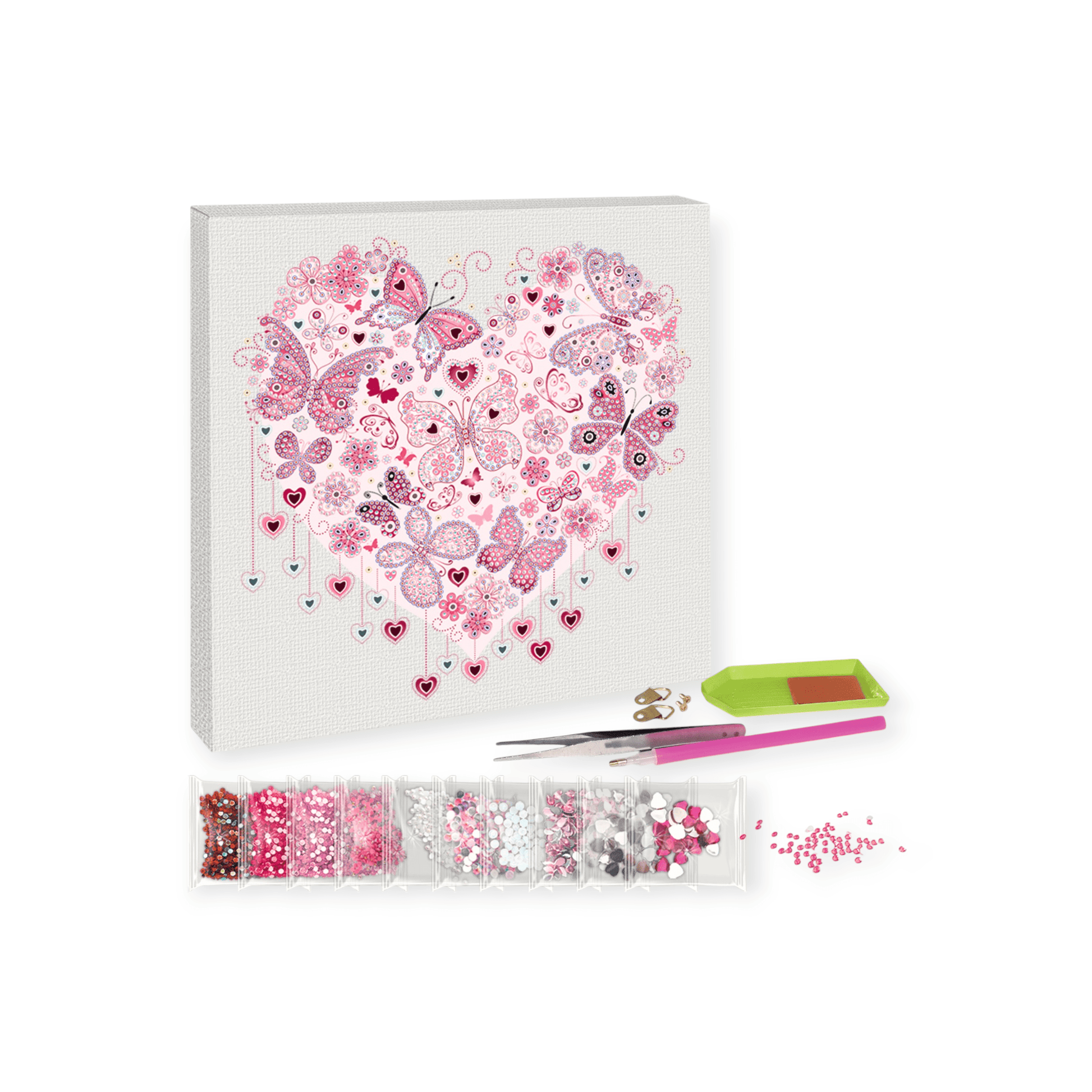 URSUS Diamond Painting Mandala Set Schmetterlinge - Siliblu Boutique & Atelier
