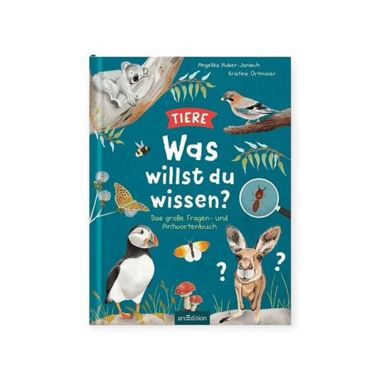 Was willst du wissen? Das große Fragen - und Antwortenbuch - Tiere - Siliblu Boutique & Atelier