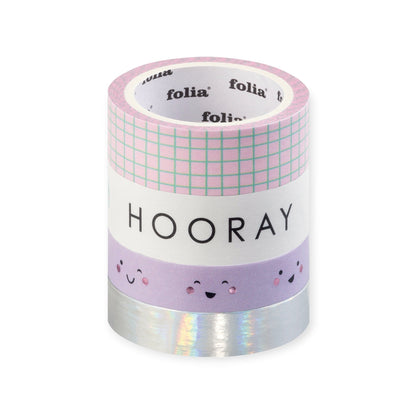Washi Tape Set Happy Vibes - Siliblu Boutique &amp; Atelier