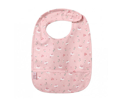 Wasserdichter Latz -Blossom Birds - Siliblu Boutique &amp; Atelier