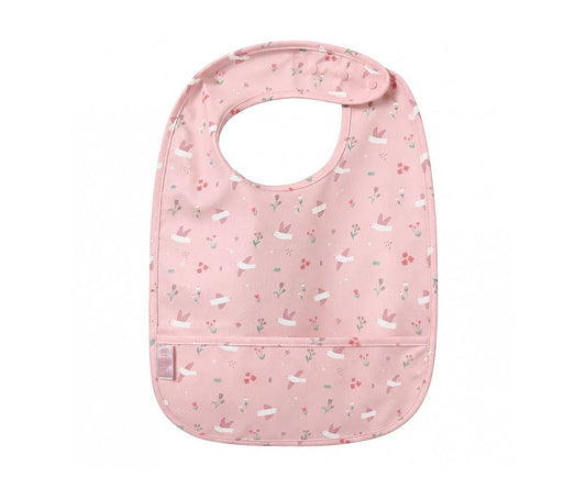 Wasserdichter Latz -Blossom Birds - Siliblu Boutique & Atelier