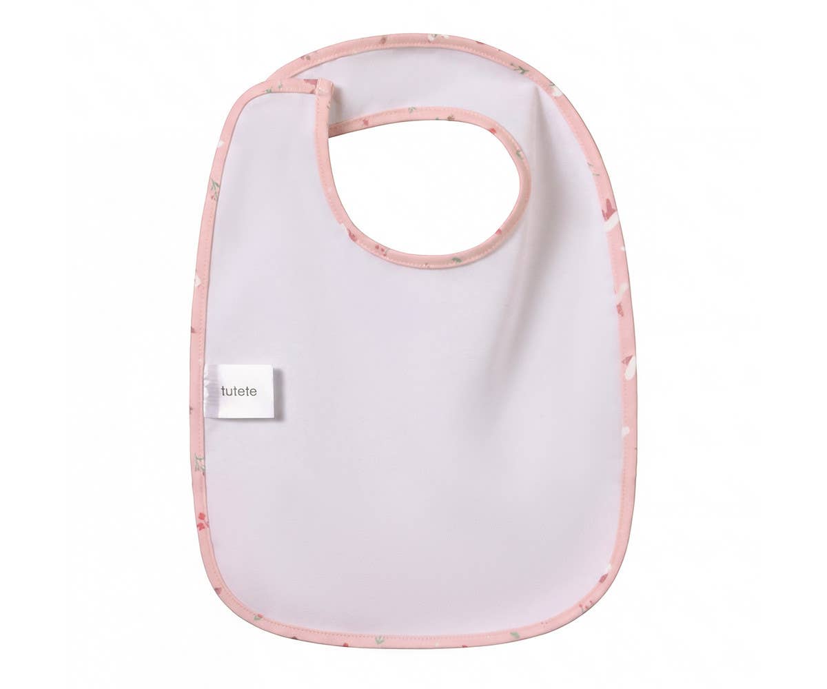 Wasserdichter Latz -Blossom Birds - Siliblu Boutique &amp; Atelier