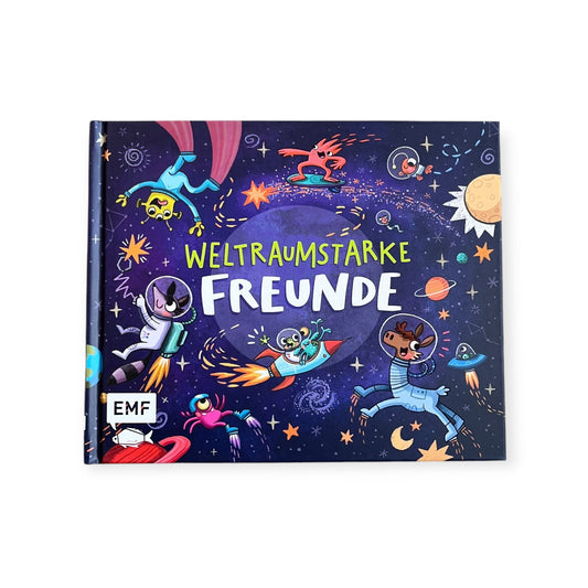 Weltraumstarke Freunde - Das Freundebuch - Siliblu Boutique & Atelier