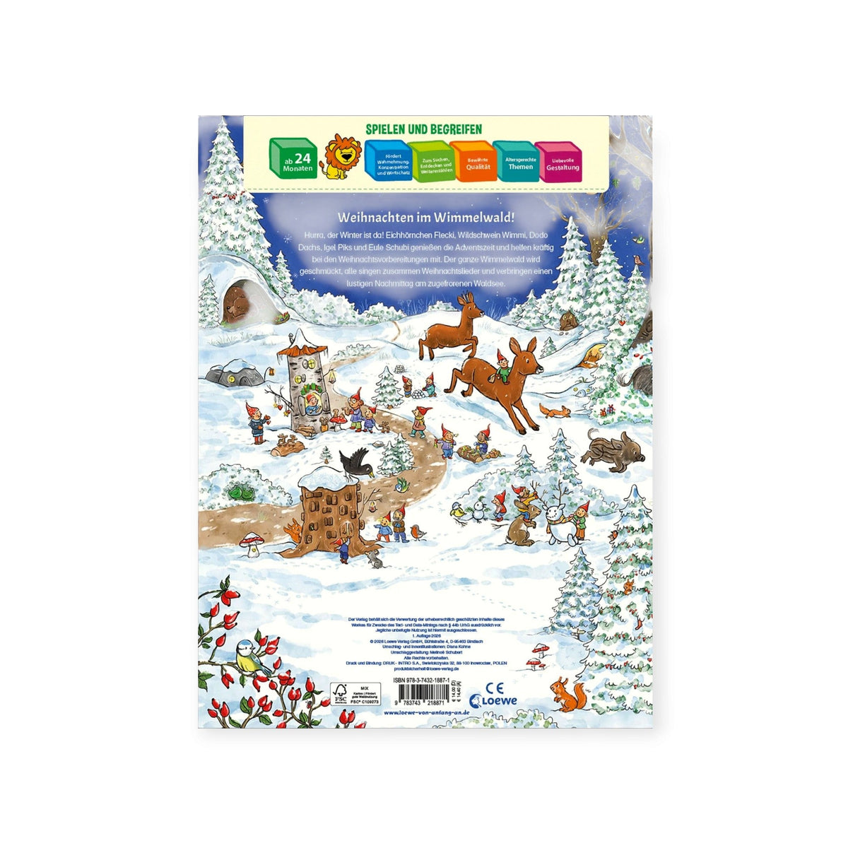Willkommen im Wimmelwald - Frohe Weihnachten! - Siliblu Boutique &amp; Atelier