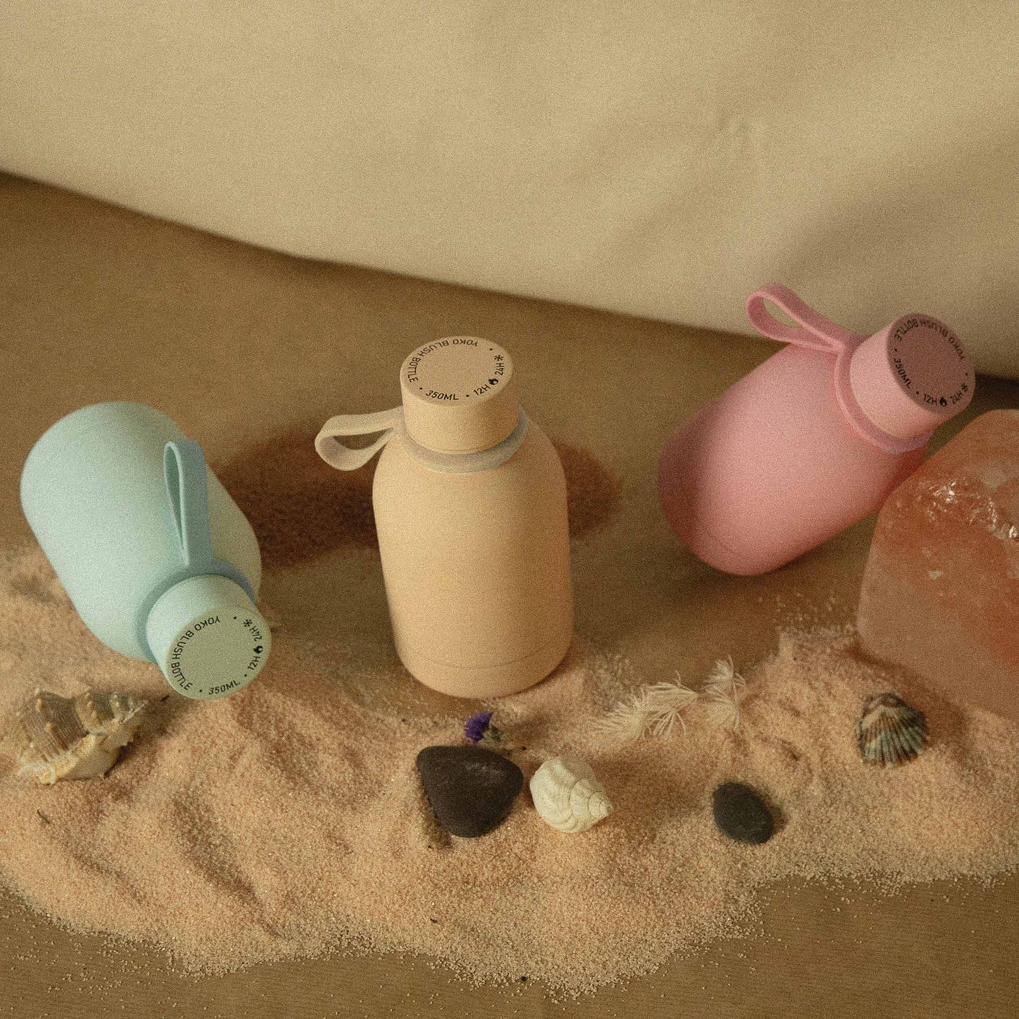 YOKO DESIGN Isolierflasche Blush - Cosmopolitan, 350 ml - Siliblu Boutique & Atelier