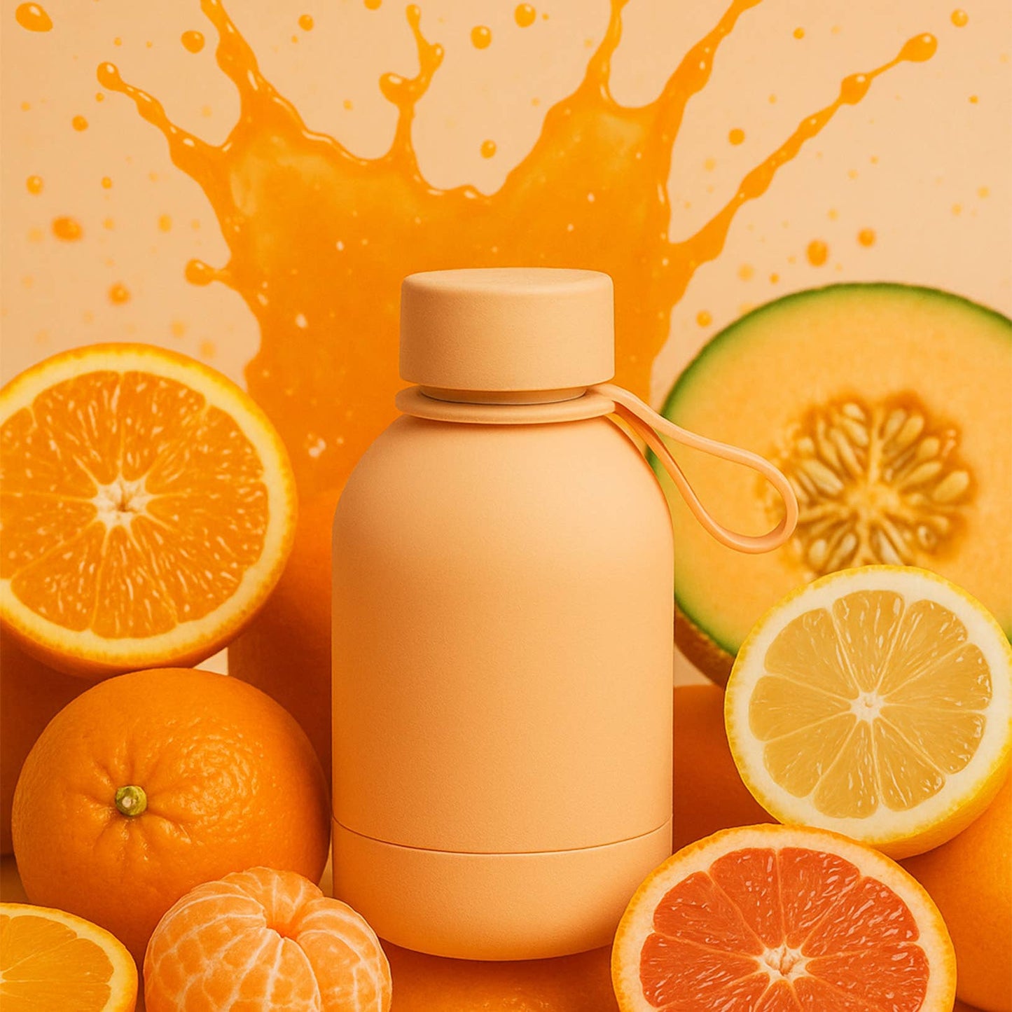 YOKO DESIGN Isolierflasche Blush - Keramik - Mimosa, 350 ml - Siliblu Boutique & Atelier