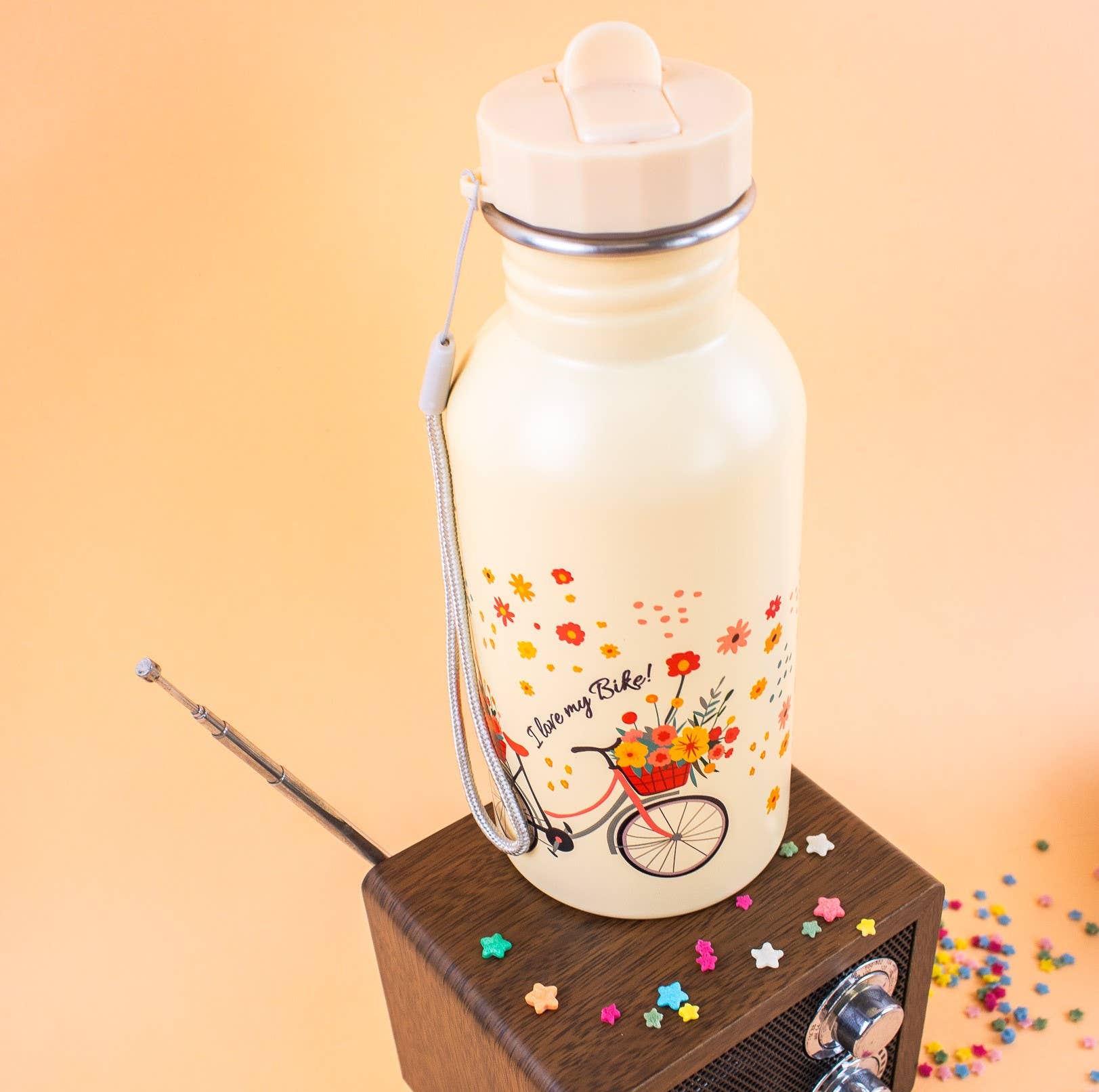 YOKO DESIGN Trinkflasche - Fahrrad, 500ml - Siliblu Boutique & Atelier