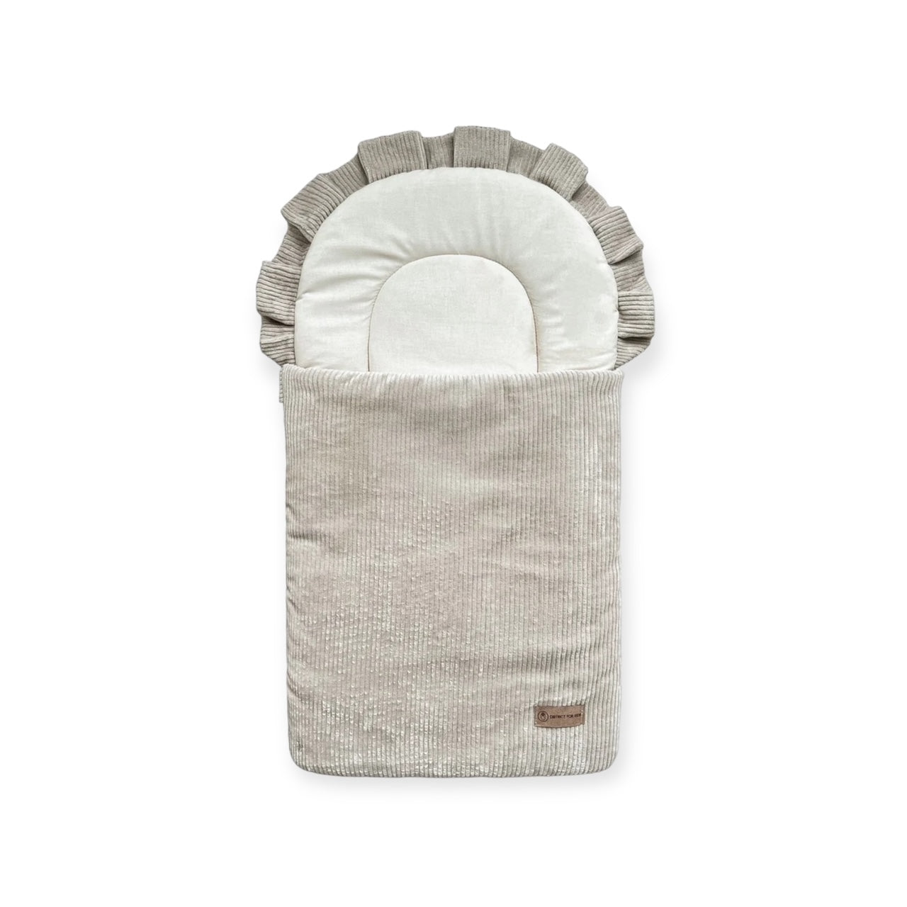 Babyschlafsack DREAMY "Cord" mit Steckkissen // TOG 2.5 BEIGE - Siliblu Boutique & Atelier