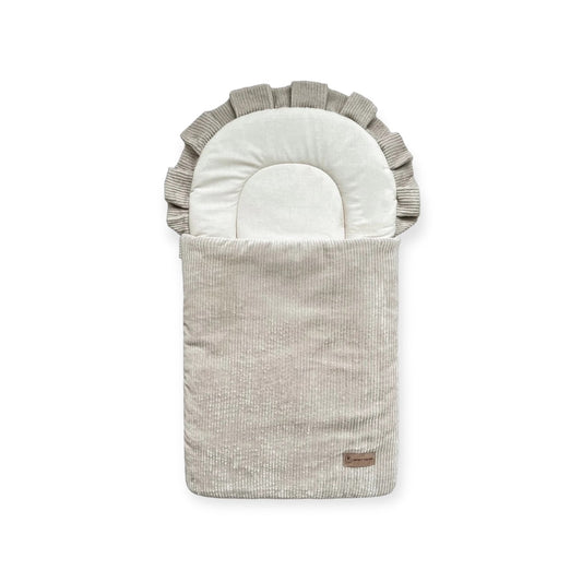 Babyschlafsack DREAMY "Cord" mit Steckkissen // TOG 2.5 BEIGE - Siliblu Boutique & Atelier