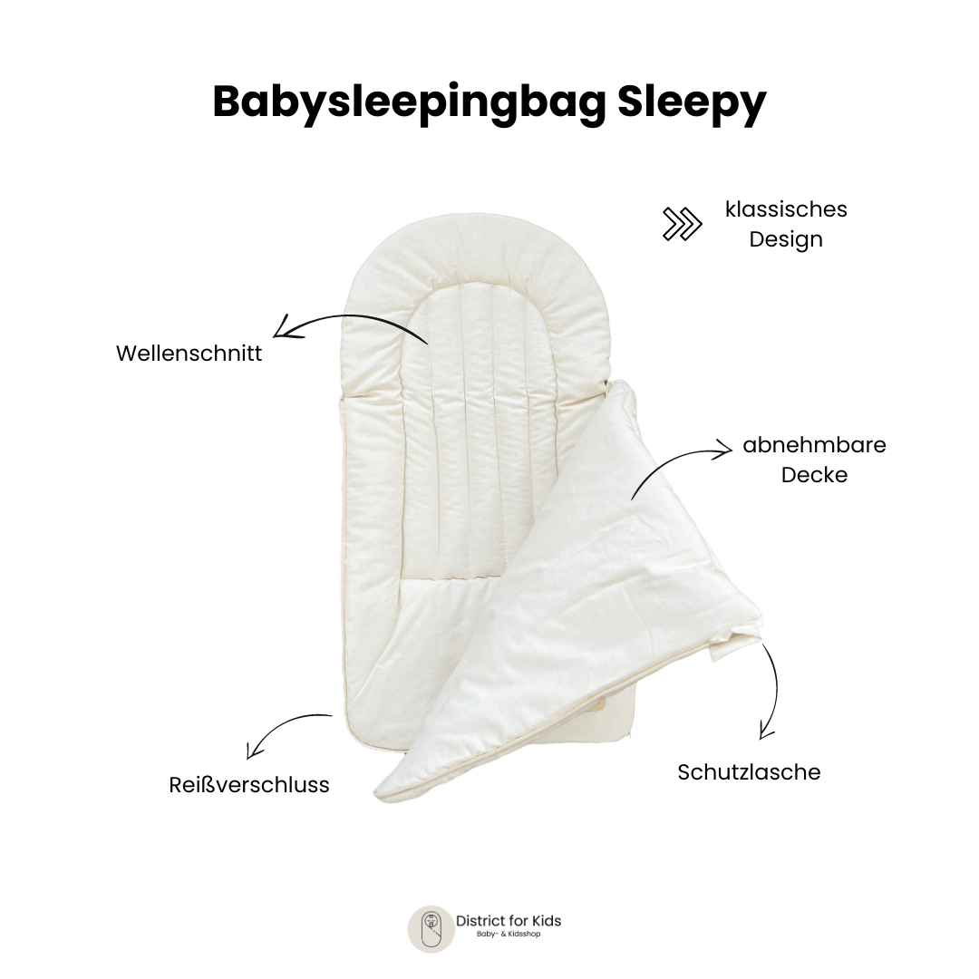 Babyschlafsack SLEEPY "Samt" // TOG 2.5 - Siliblu Boutique & Atelier