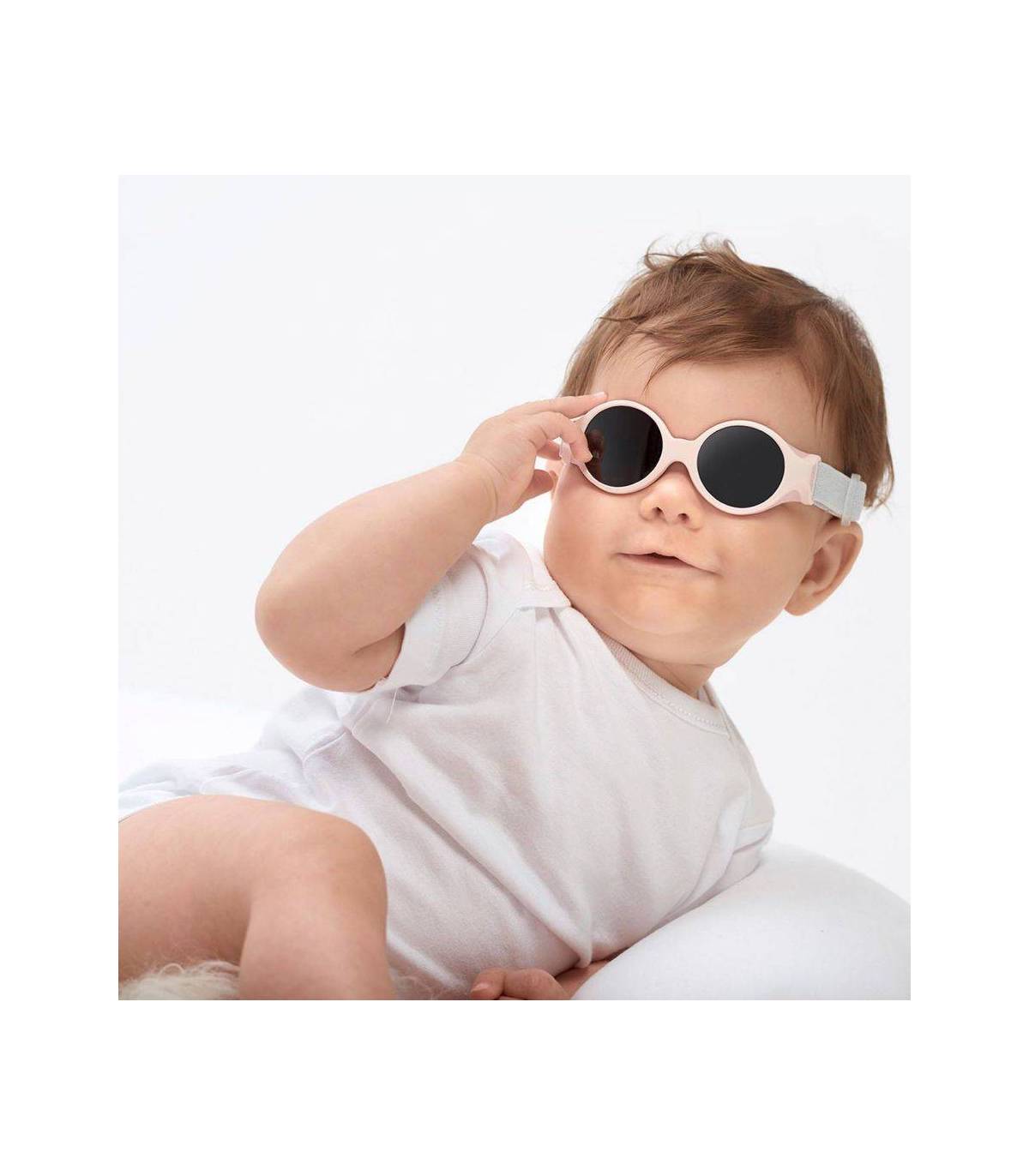 BÉABA Sonnenbrille mit Band 0-9 Monate "Blau" - Siliblu Boutique &amp; Atelier