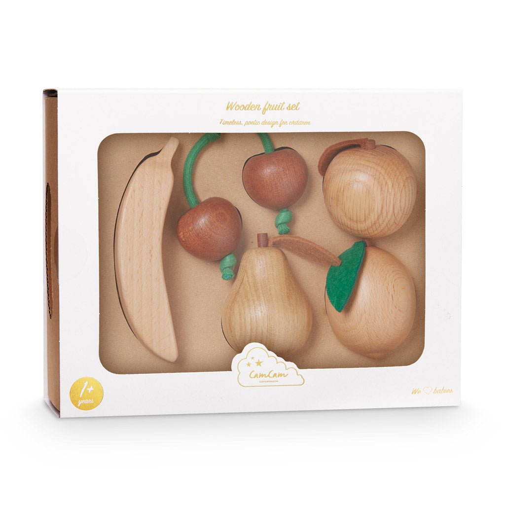 Cam Cam Copenhagen "Holzfrüchte-Set" - Siliblu Boutique &amp; Atelier