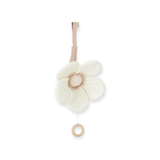 Cam Cam Copenhagen Spieluhr Windflower "Creme White" - Siliblu Boutique & Atelier