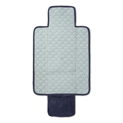 Cam Cam Copenhagen "Wickelunterlage" Braun &amp; Navy - Siliblu Boutique &amp; Atelier