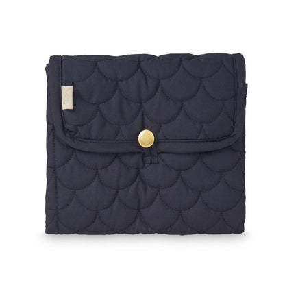 Cam Cam Copenhagen "Wickelunterlage" Braun &amp; Navy - Siliblu Boutique &amp; Atelier
