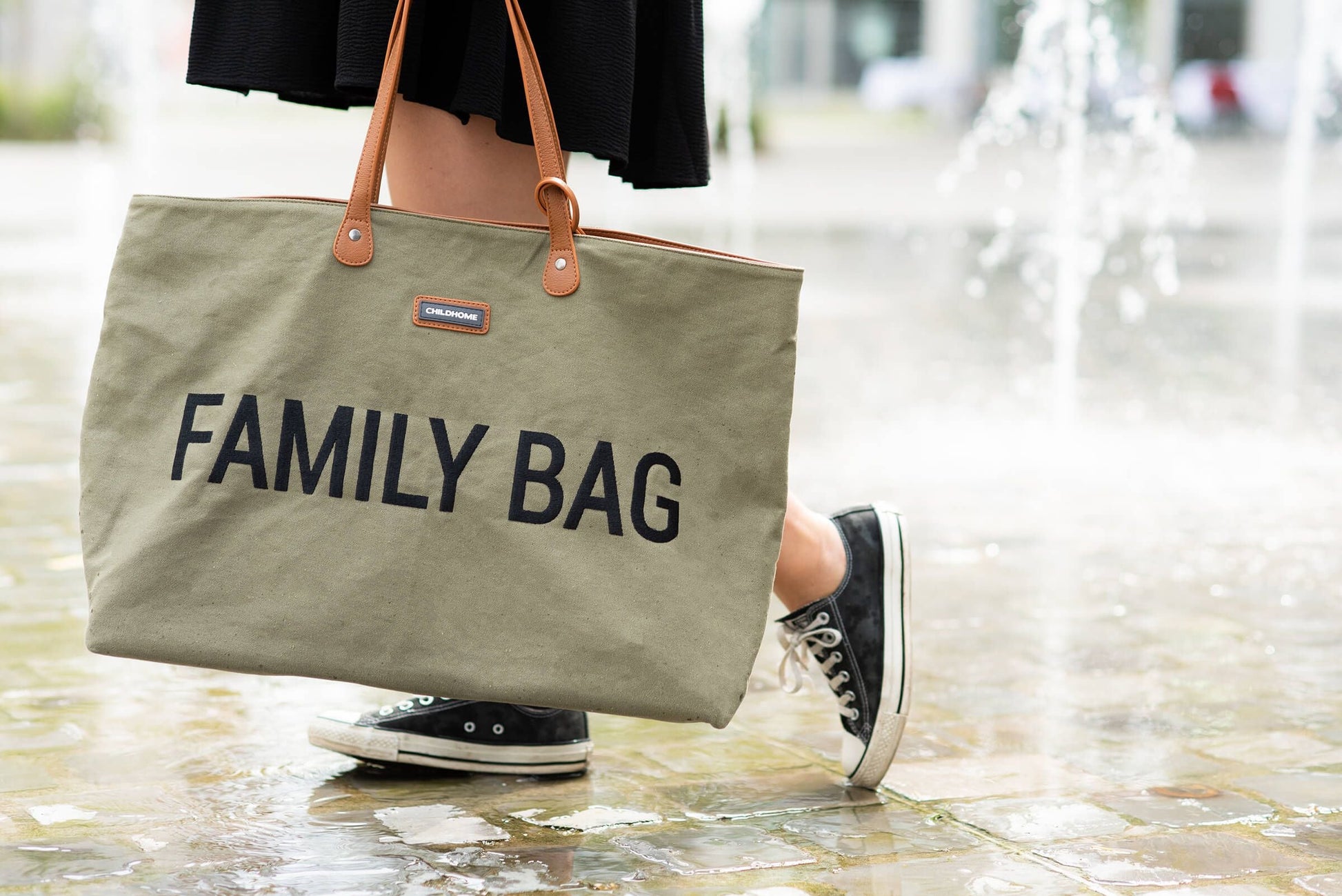 CHILDHOME "family Bag" Kaki - Siliblu Boutique & Atelier