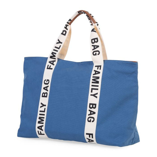 CHILDHOME "Family Bag" Signature Look Canvas - Indigo - Siliblu Boutique & Atelier