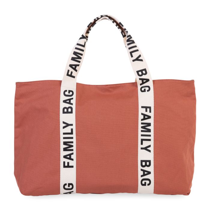 CHILDHOME "Family Bag" Signature Look Canvas - Terracotta - Siliblu Boutique & Atelier
