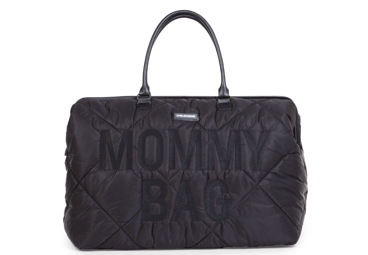 CHILDHOME "Mommy Bag" Gepuffert Schwarz - Siliblu Boutique & Atelier