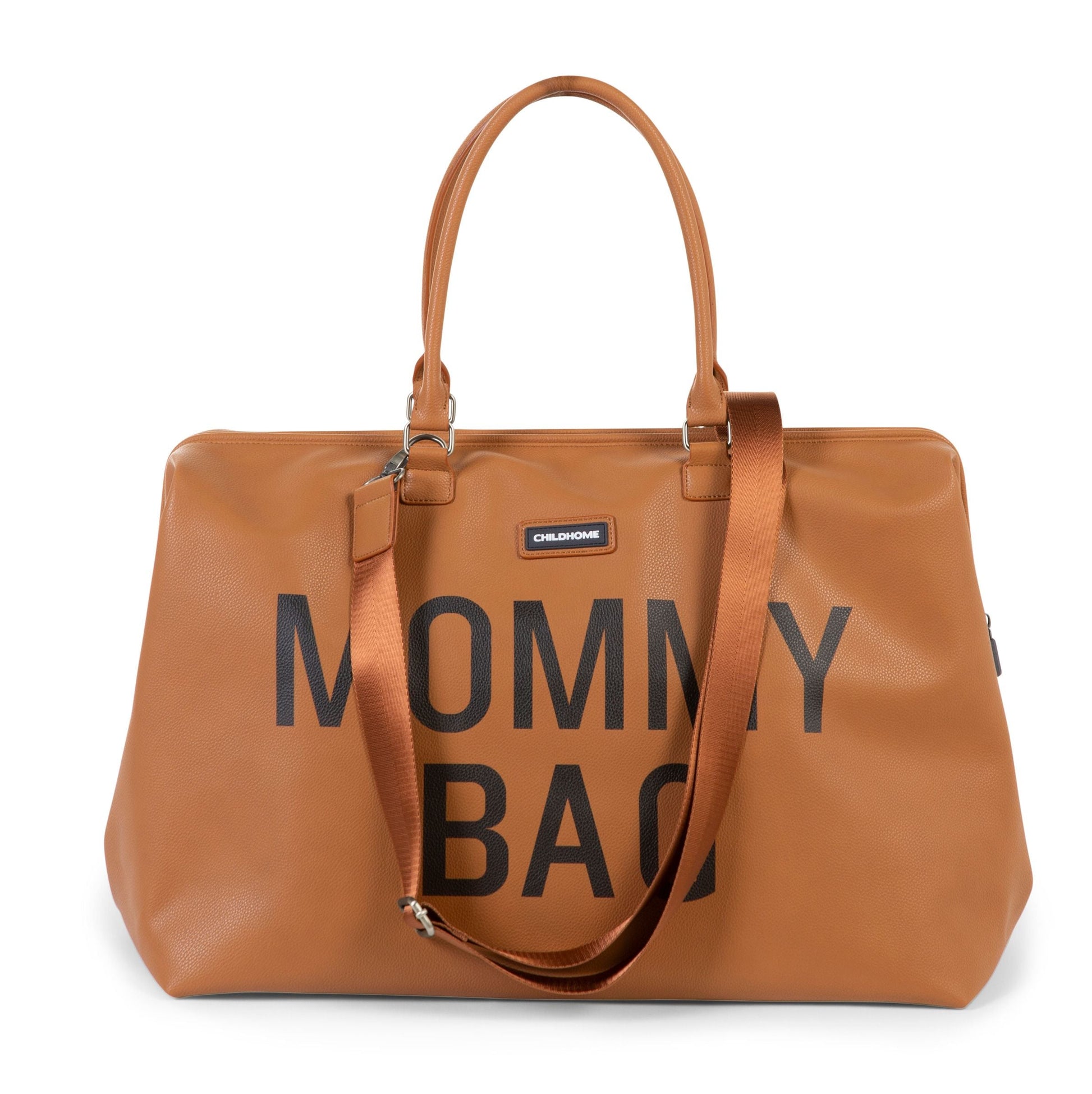 CHILDHOME "Mommy Bag" Lederlook Braun - Siliblu Boutique & Atelier