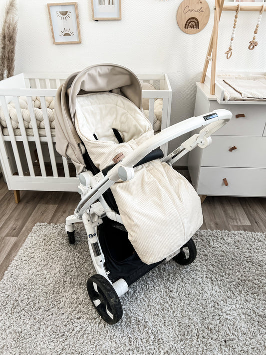Fusssack "Cord" für den Kinderwagen & Co. - Siliblu Boutique & Atelier