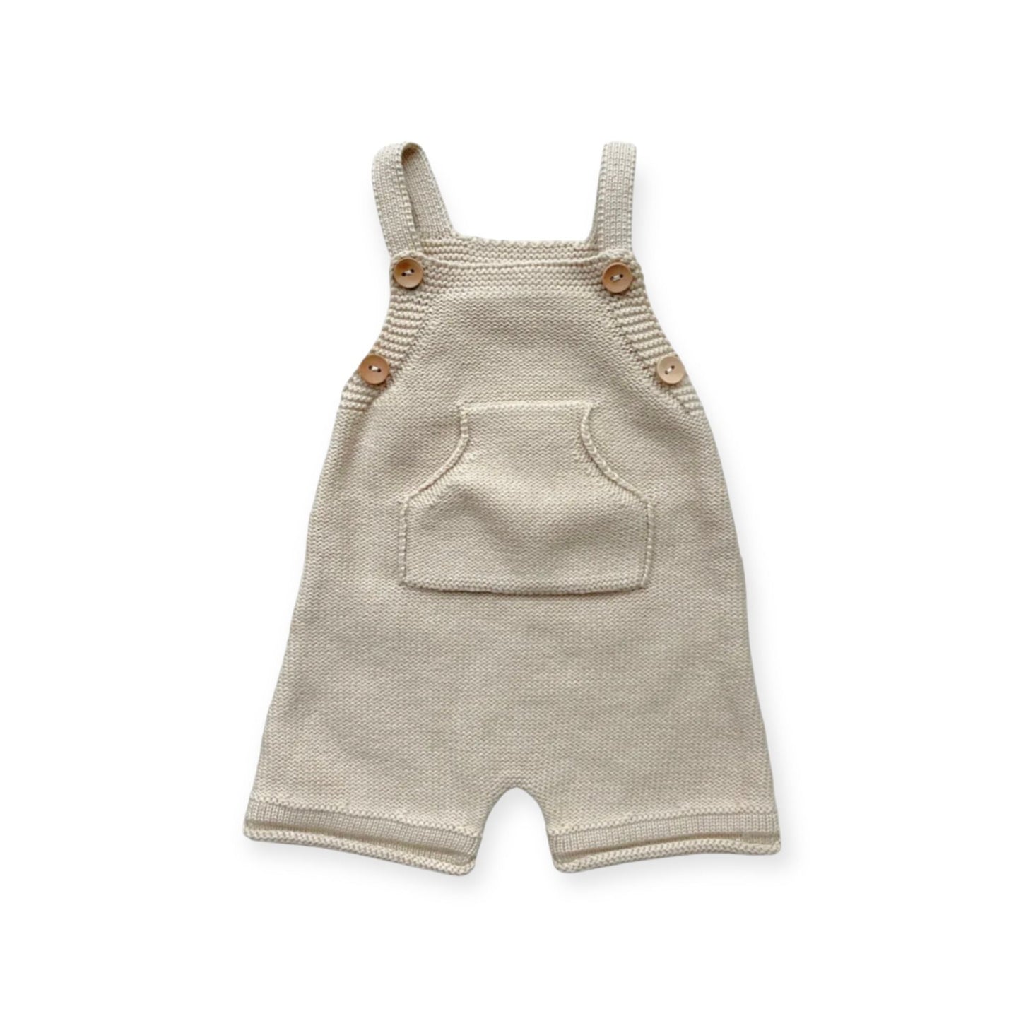 KNIT Dungarees "Sand" - Siliblu Boutique & Atelier