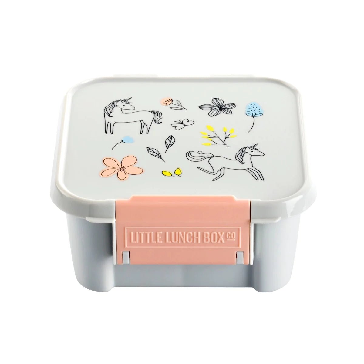 Little Lunch Box "Bento Two" Frühling Einhorn - Siliblu Boutique & Atelier
