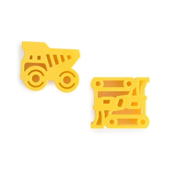 Lunch Punch - Ausstechformen "Baustelle" 2er Set - Siliblu Boutique &amp; Atelier