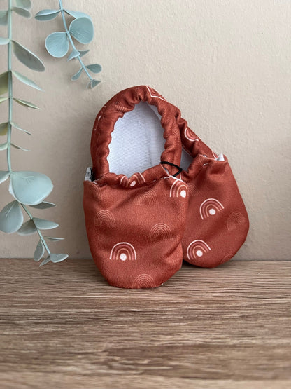 MAKU KiDS Shoes "Boho Rainbow Cognac" - Siliblu Boutique &amp; Atelier