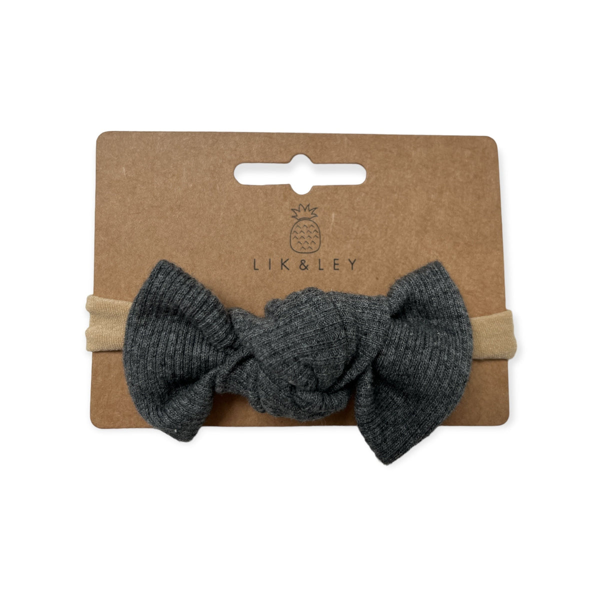 Neyla Bow Band "Anthra" - Siliblu Boutique &amp; Atelier