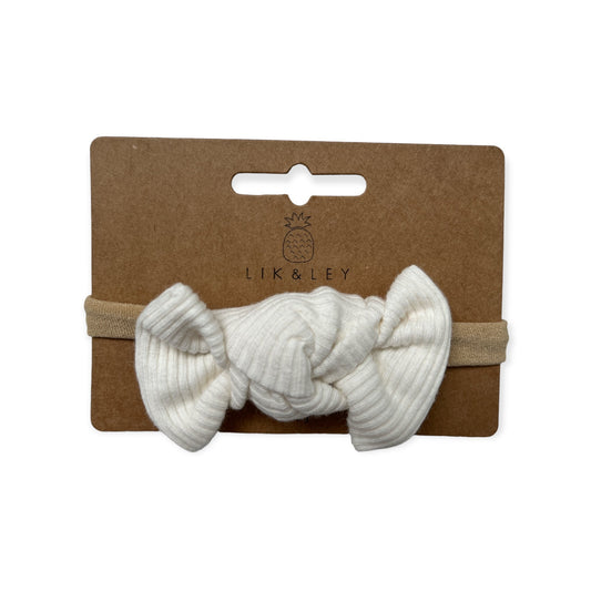 Neyla Bow Band "Off White" - Siliblu Boutique & Atelier