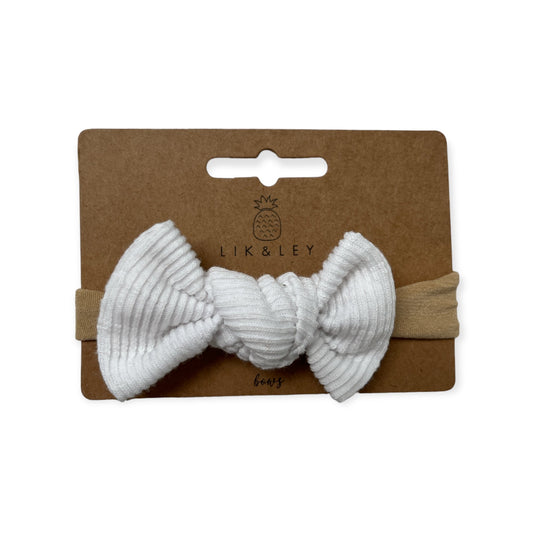 Neyla Bow Band " White Stone Wash" - Siliblu Boutique & Atelier