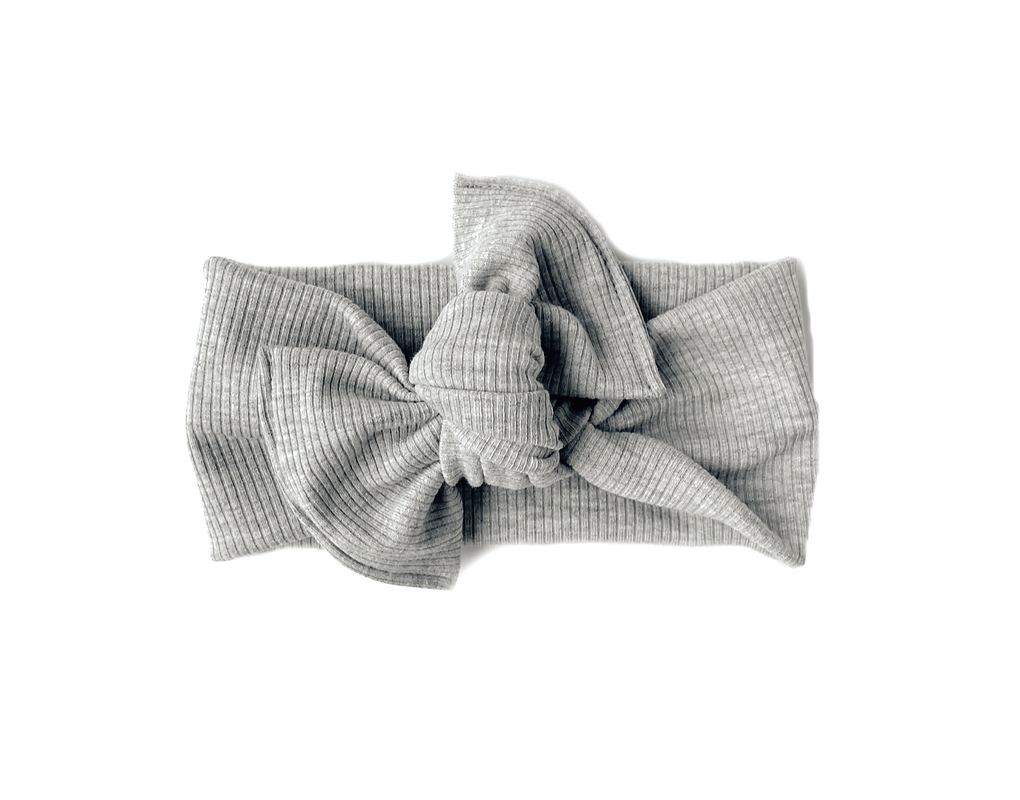 RIB Headband - Grey - Siliblu Boutique & Atelier
