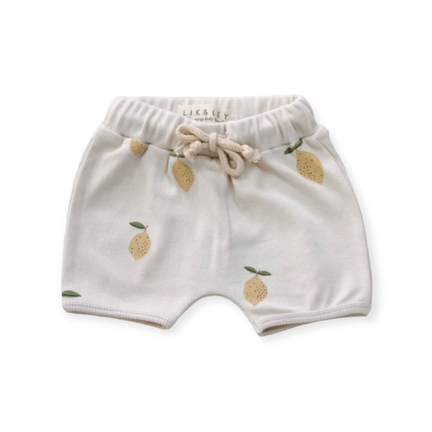 RIB Shorts "Lemon" - Siliblu Boutique & Atelier