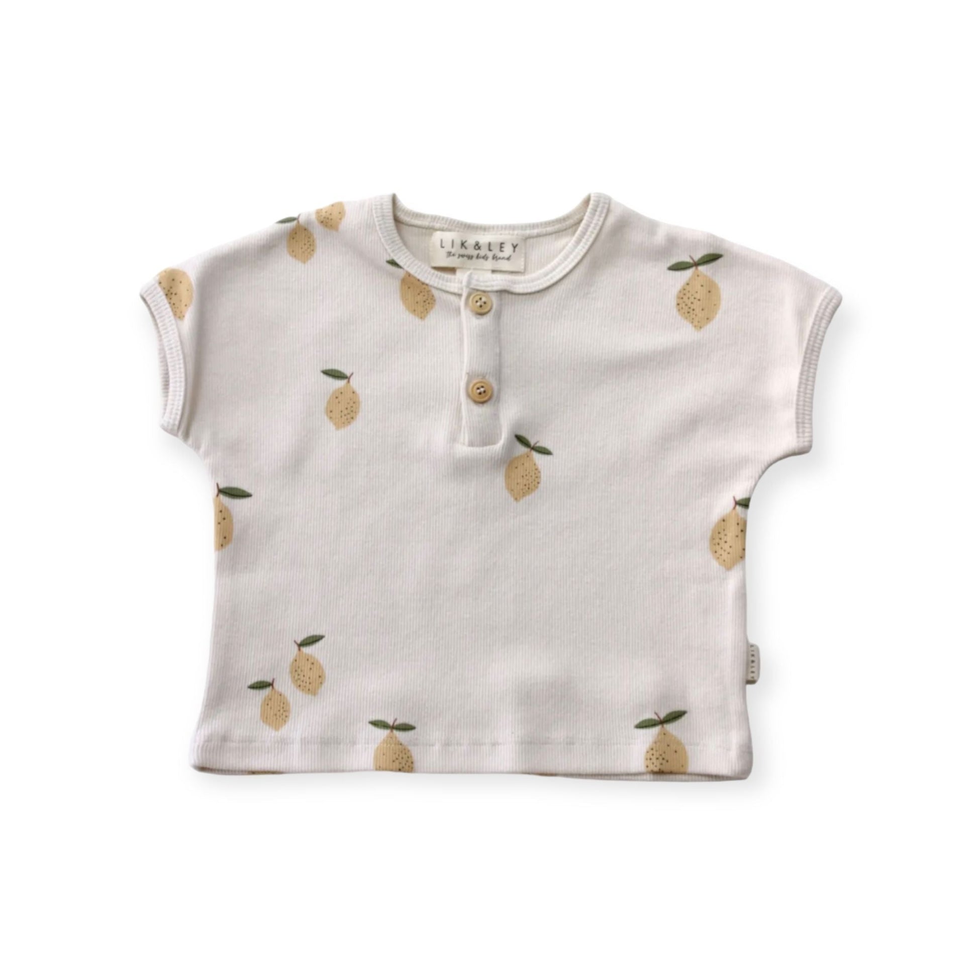 RIB T-Shirt "Lemon" - Siliblu Boutique & Atelier