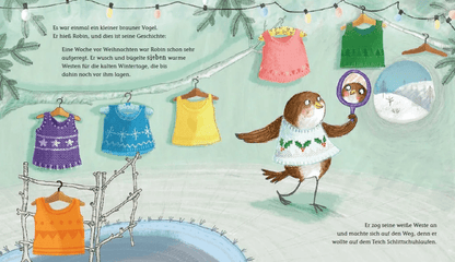 Robin, kleiner Weihnachtsheld - Siliblu Boutique &amp; Atelier