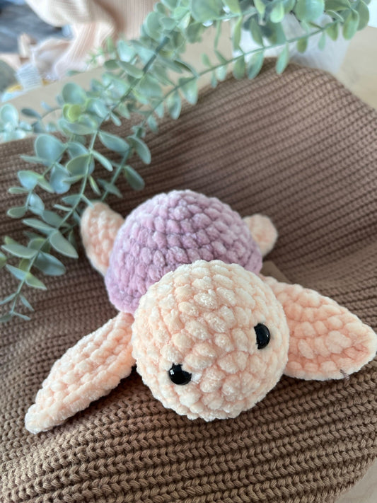 Schildkröte Momo Peach - Rosa "klein " - Siliblu Boutique & Atelier